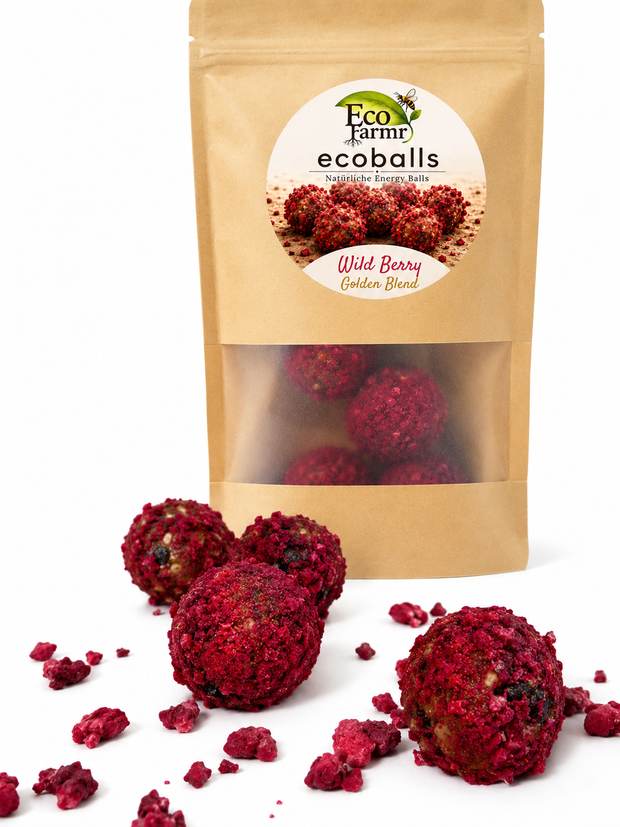 EcoFarmr ecoballs Himbeer Packung