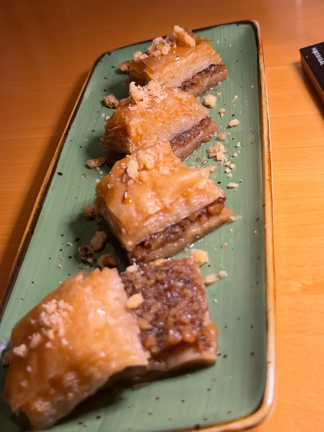 EcoFarmr Walnuss-Baklava — Von oben