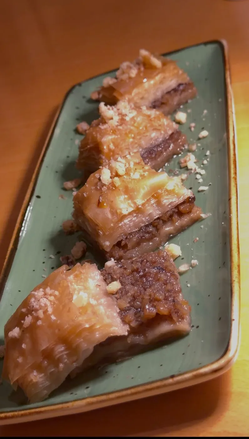 EcoFarmr Walnuss-Baklava — Nahaufnahme